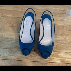 Louboutin Peep Toe Pumps